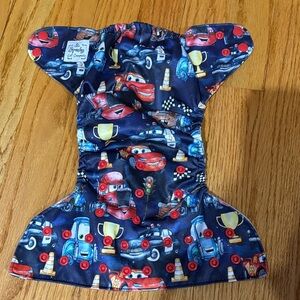 Cars Lightning McQueen Cloth Diaper Cover